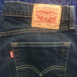 Levi’s, indigo color, jeans
